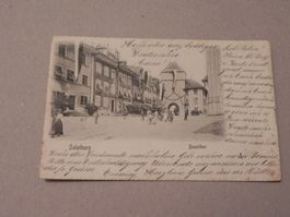 Ansichtskarte Karte Stadt Solothurn SO Baslertor 1905 Fest