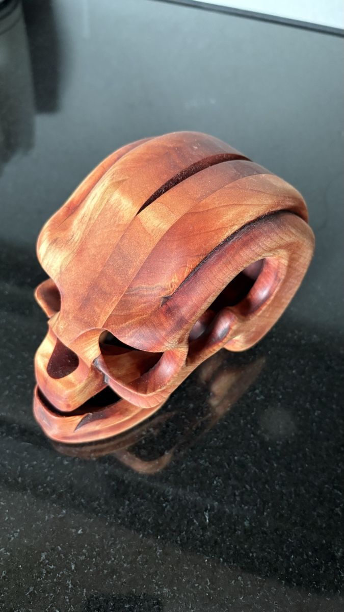 Messer: Holzschädel Messerhalter handgefertigt  – Neu und originalverpackt aus Kirchberg BE von joh_gs2c 6