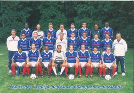 Postkarte "Fussball". Frankreich