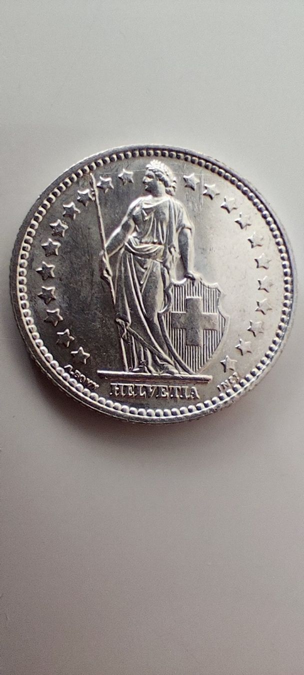 Tutti le monete: 1 Franken 1955 Top Stück – Usato da Zürich venduto da turbopuz 1
