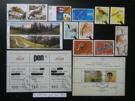 FL 2021 Jahr gestempelt ohne Nr. 1991