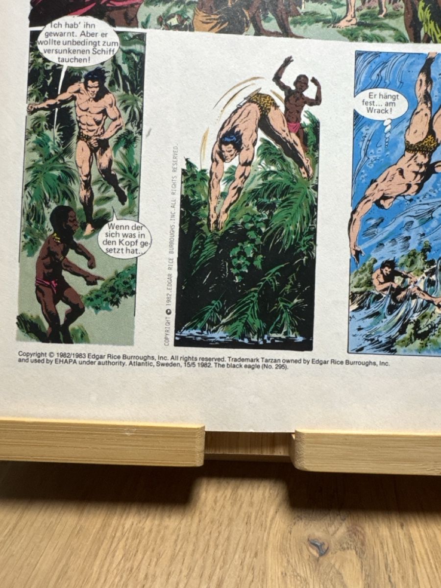 Fumetti: Tarzan als Gladiator - Comic Album 5 - Top – Usato da Kestenholz venduto da smsale23 3