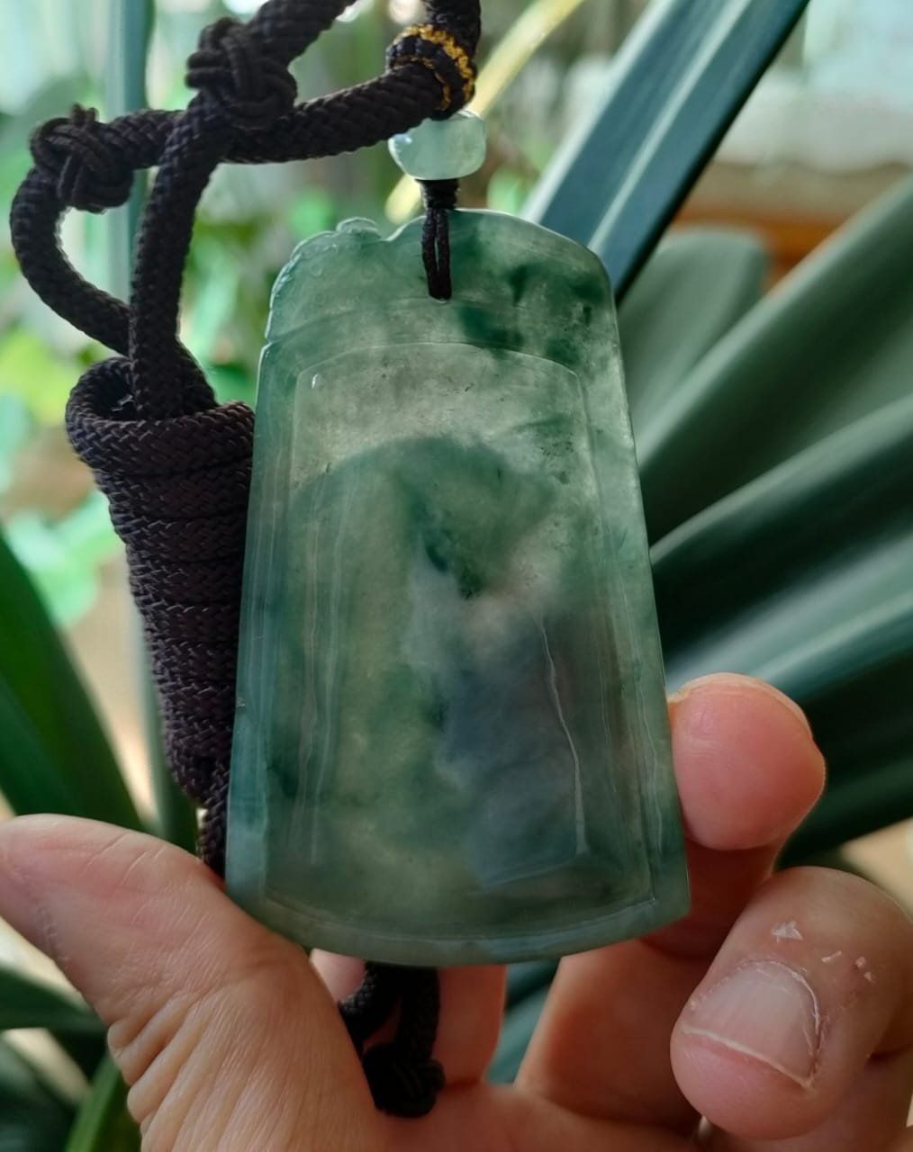 Ciondoli: Jade Tiger Anhänger – Nuovo e nell'imballaggio originale da Bubendorf venduto da JadeParadise 1