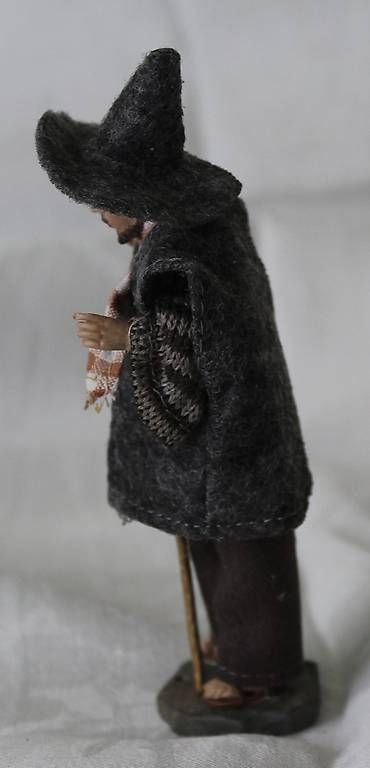 Statuette: Hirte Ankleidefigur mit Stab – Usato da Moosseedorf venduto da Tigerlily1 1