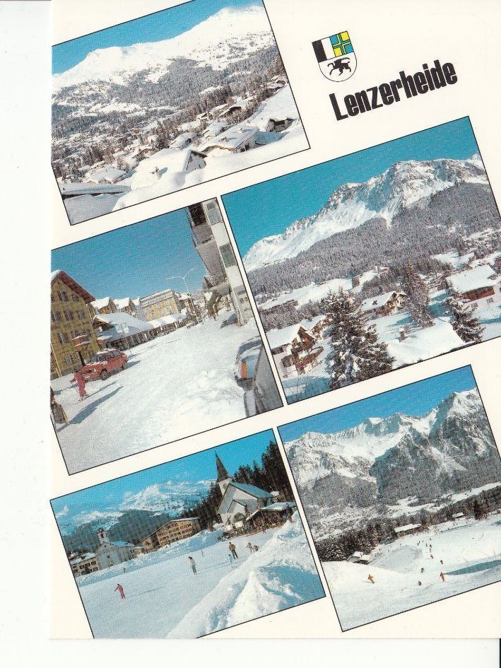 Cartoline postali: Lenzerheide / Valbella 1 um 1995 – Usato da Bürglen TG venduto da StampGraf