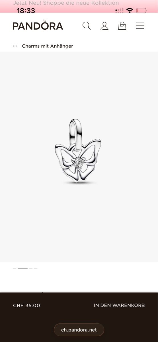 Pandora Bracciali & Braccialetti: Pandora ME Armband mit Charm – Usato da Herisau venduto da deb_5qfc 2