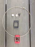 Collier Argent 925 + Pierres semi-précie