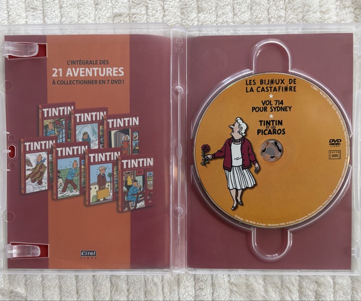Alle DVDs: Tintin DVD – Gebraucht aus Leysin von Mawaki 1