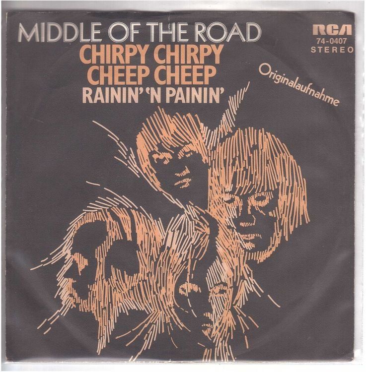 Dischi in vinile: Middle of the road  --  Chirpy chirpy   Single7 – Usato da Rheinau venduto da asteng