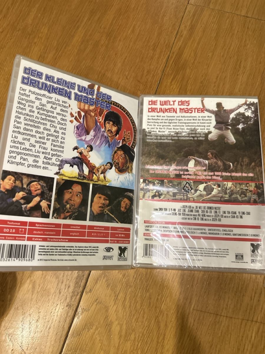 Tutti i DVDs: Drunken Master das Original 6 DVD Box Set neu – Nuovo e nell'imballaggio originale da Benken ZH venduto da Audi-erich 3