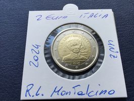 2 Euro Italia R.L. Montalcino 2024 unzirkuliert stgl.