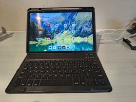 Lenovo Tablet mit Halterung - Bluetooth-Tastatur