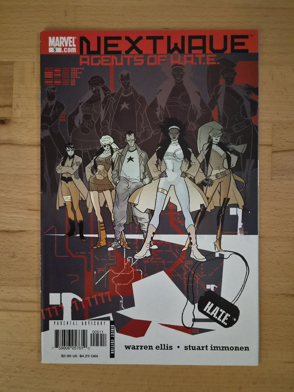 Fumetti: Nextwave: Agents of H.A.T.E. #2-11 – Usato da Biel/Bienne venduto da collector_comics 4