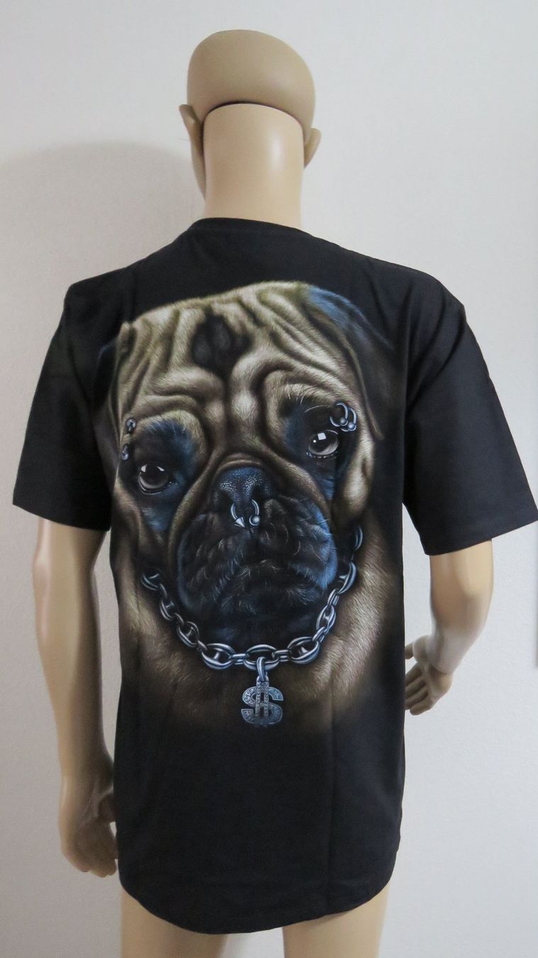 T-shirt: T-Shirt - MOPS  mit Piercing - Neu - Grösse: L – Nuovo e nell'imballaggio originale da Grenchen venduto da Yamahwildstar16 3