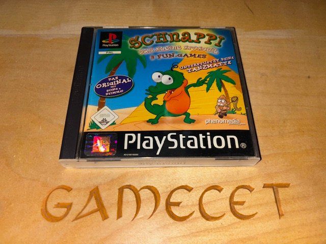 PS1 / Sony Playstation 1 - Schnappi: 3 Fun-Games DE nur CD