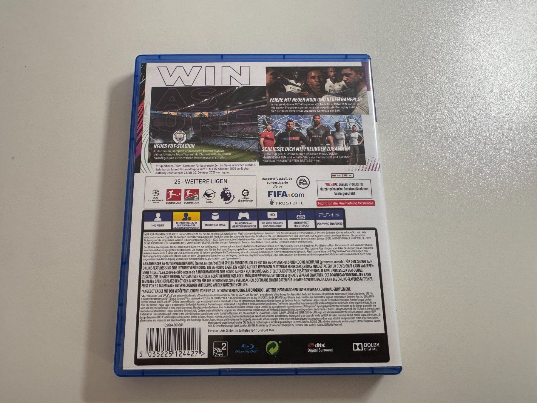 Sony Giochi: FIFA 21, Sony Playstation 4, PS5 – Usato da Couvet venduto da nay_prh5 2