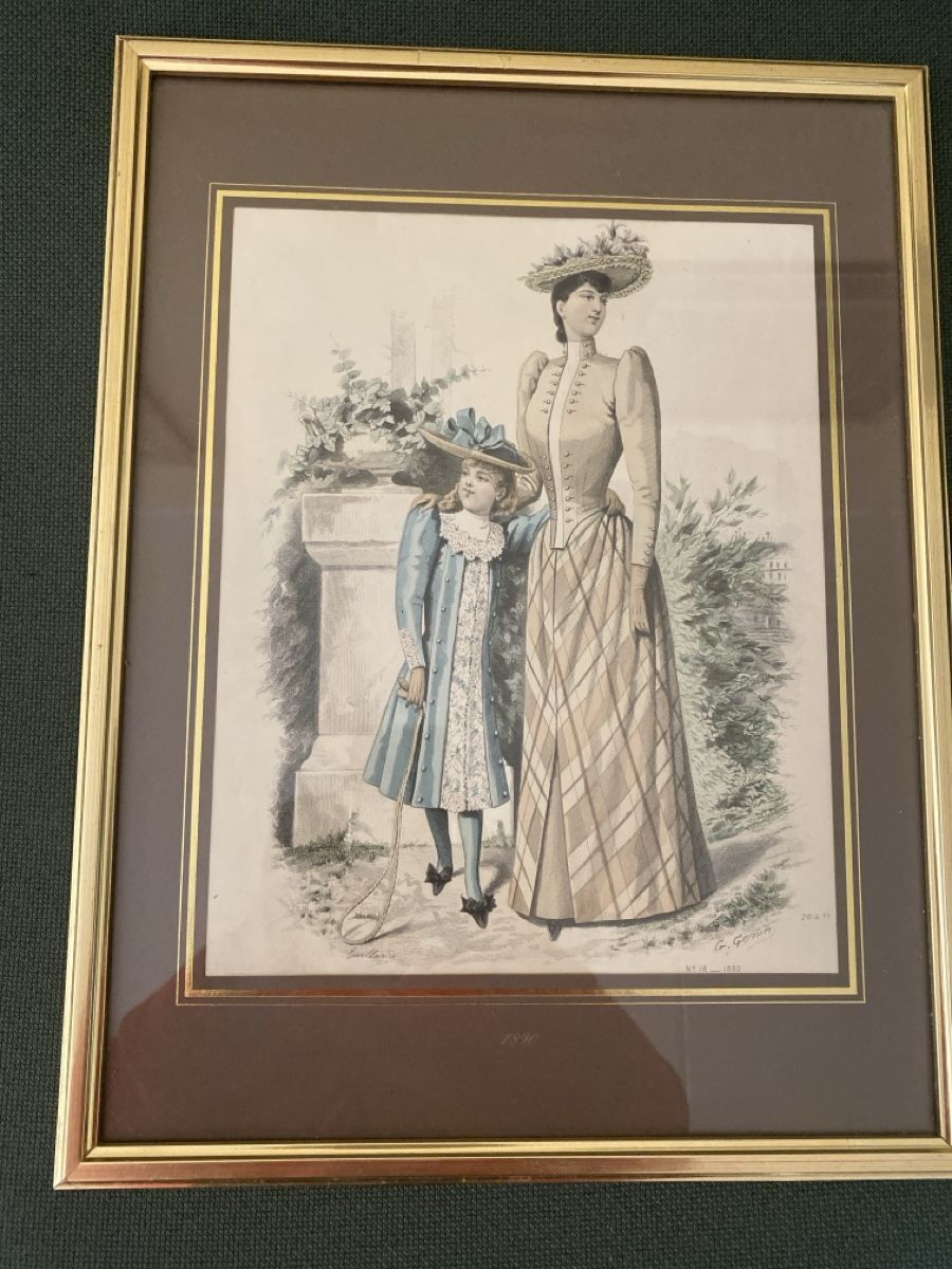Foto & Immagini: Bild 1890, Revue de la Mode ? – Usato da Adliswil venduto da luzia31