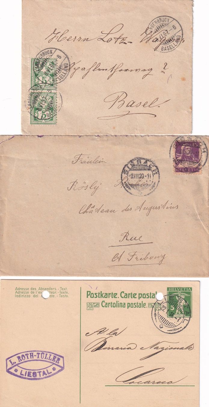 Tous les timbres: Schweiz - Ganzsachen - Lot – D'occasion à Birsfelden par chr_yq2g 3