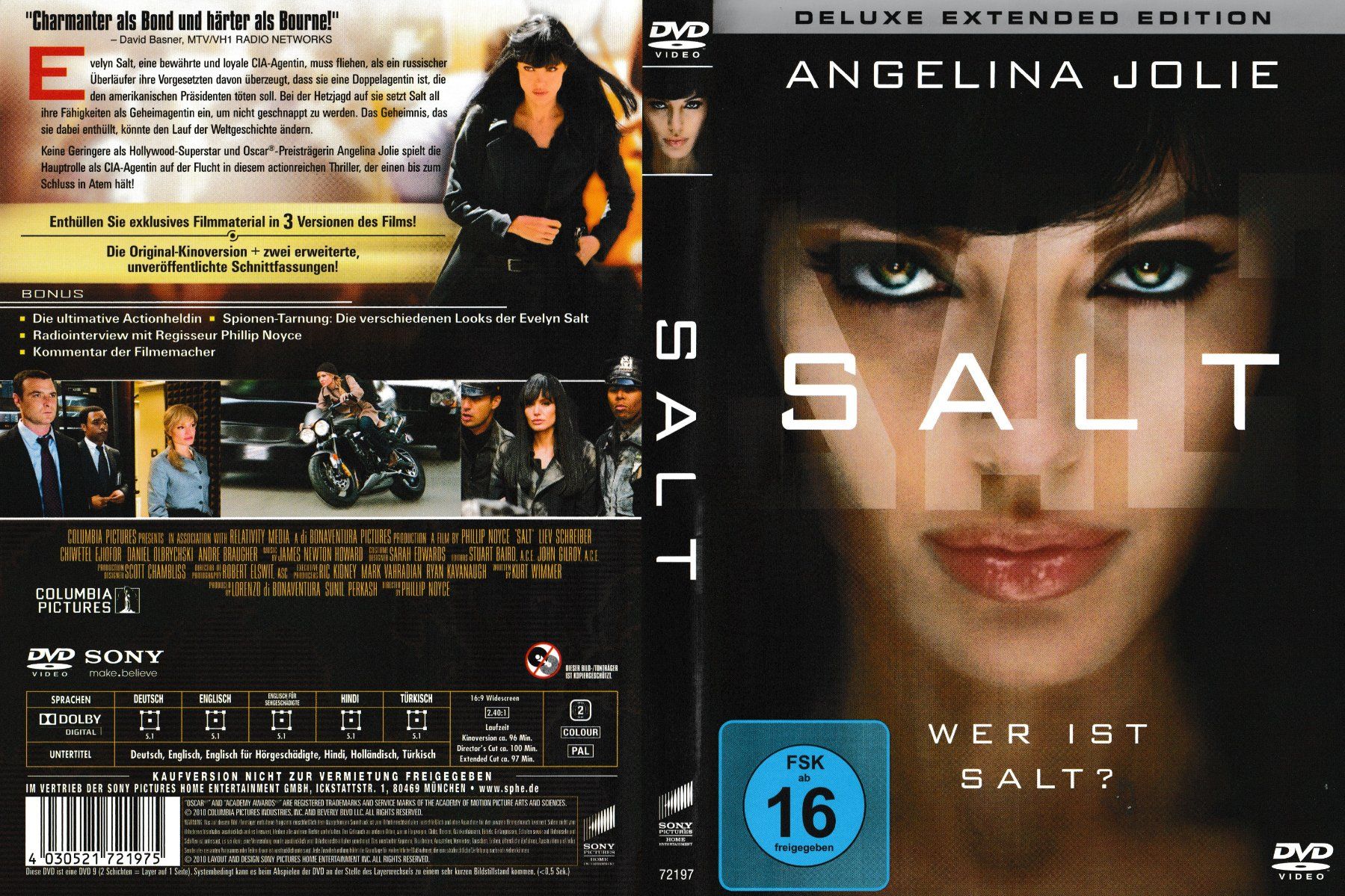 Tutti i DVDs: DVD - Salt – Usato da Langnau am Albis venduto da MediaRescuerKeLoX