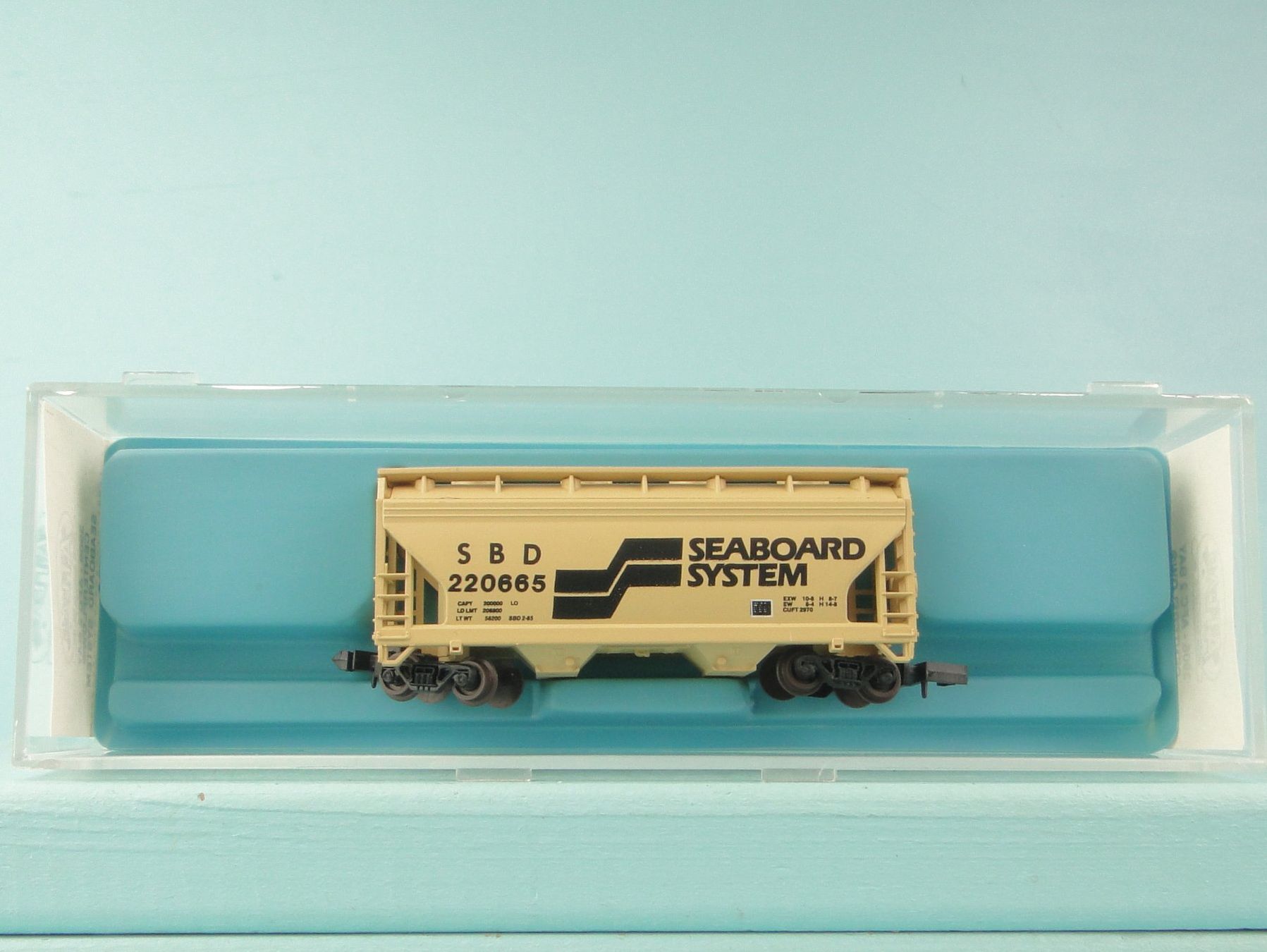 Modellini di ferrovie: Atlas Spur N SBD Seaboard System – Usato da Bülach venduto da Albitrain 2