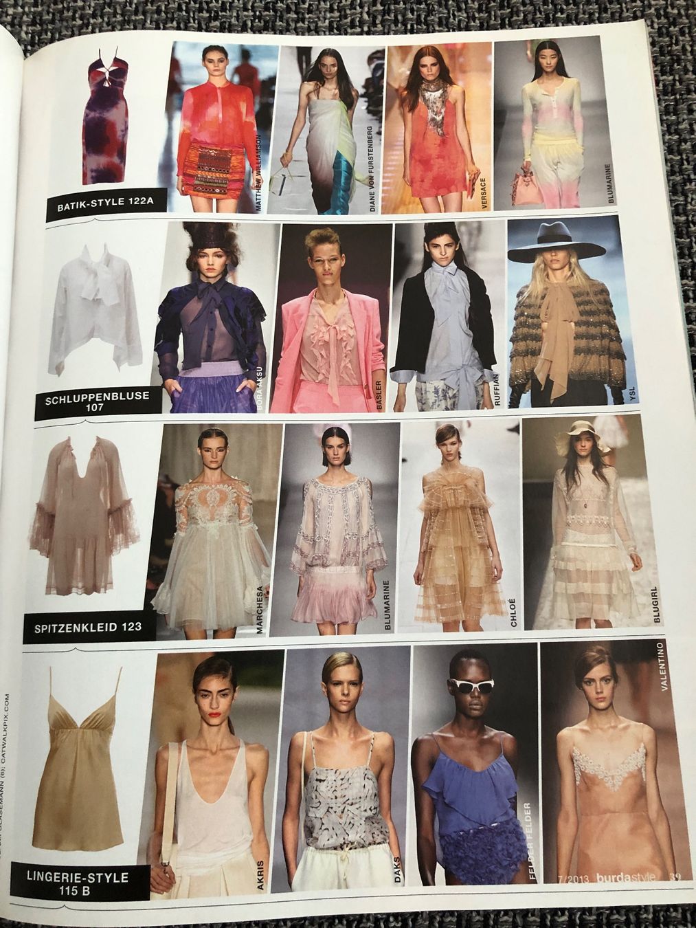 Riviste & Magazine: burda style 7/2013 – Nuovo e nell'imballaggio originale da Langnau am Albis venduto da snla_scc9 2