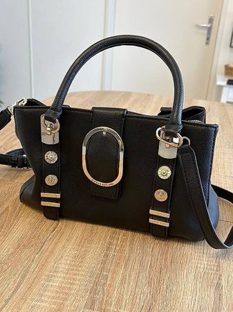 Guess Handtasche schwarz | neuwertig mit Schulterriemen
