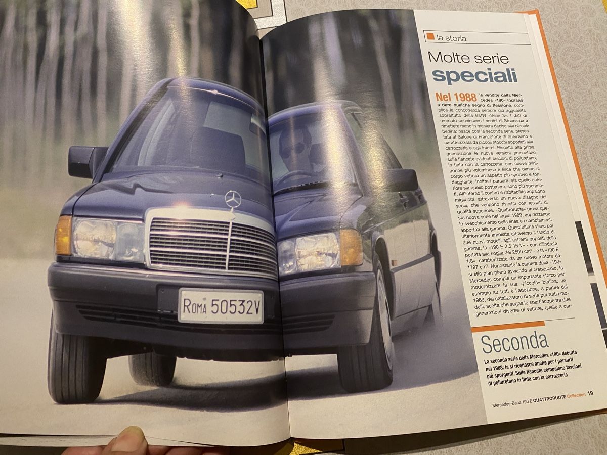 Libri: Mercedes Benz 190 E Buch – Usato da St. Margrethen SG venduto da Alfista_159 2