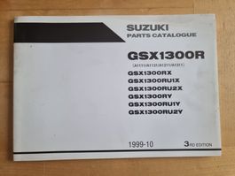 Suzuki GSX1300R Hayabusa Teilekatalog, 1999-2010 top!