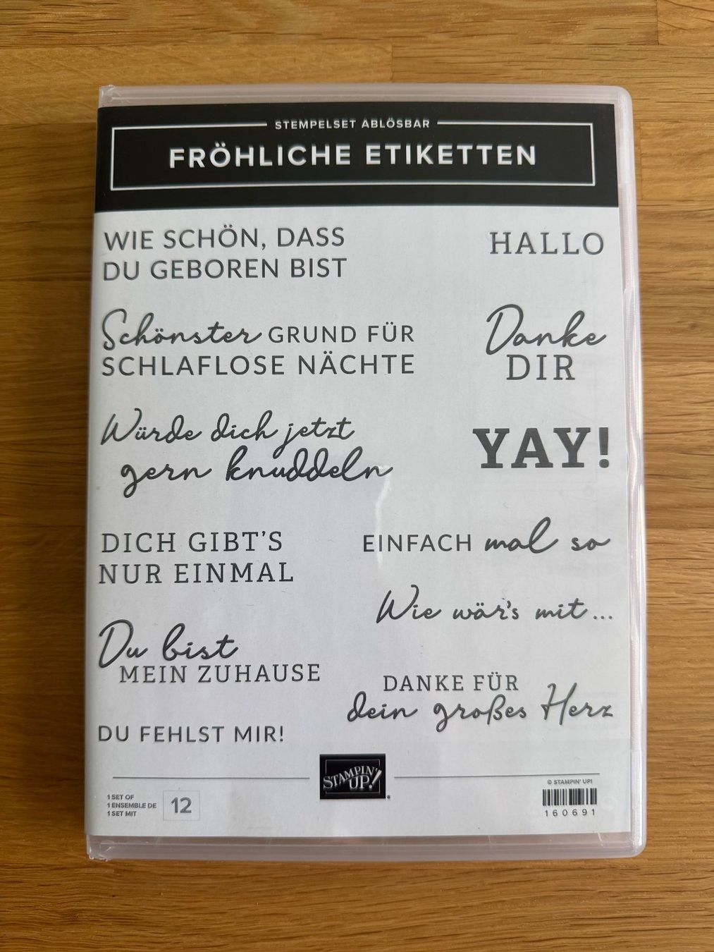 Stampin' up! Timbri: Fröhliche Etiketten von Stampin Up / A – Usato da Neukirch (Egnach) venduto da muolen