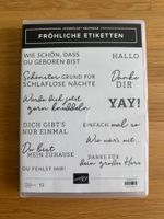 Fröhliche Etiketten von Stampin Up / A