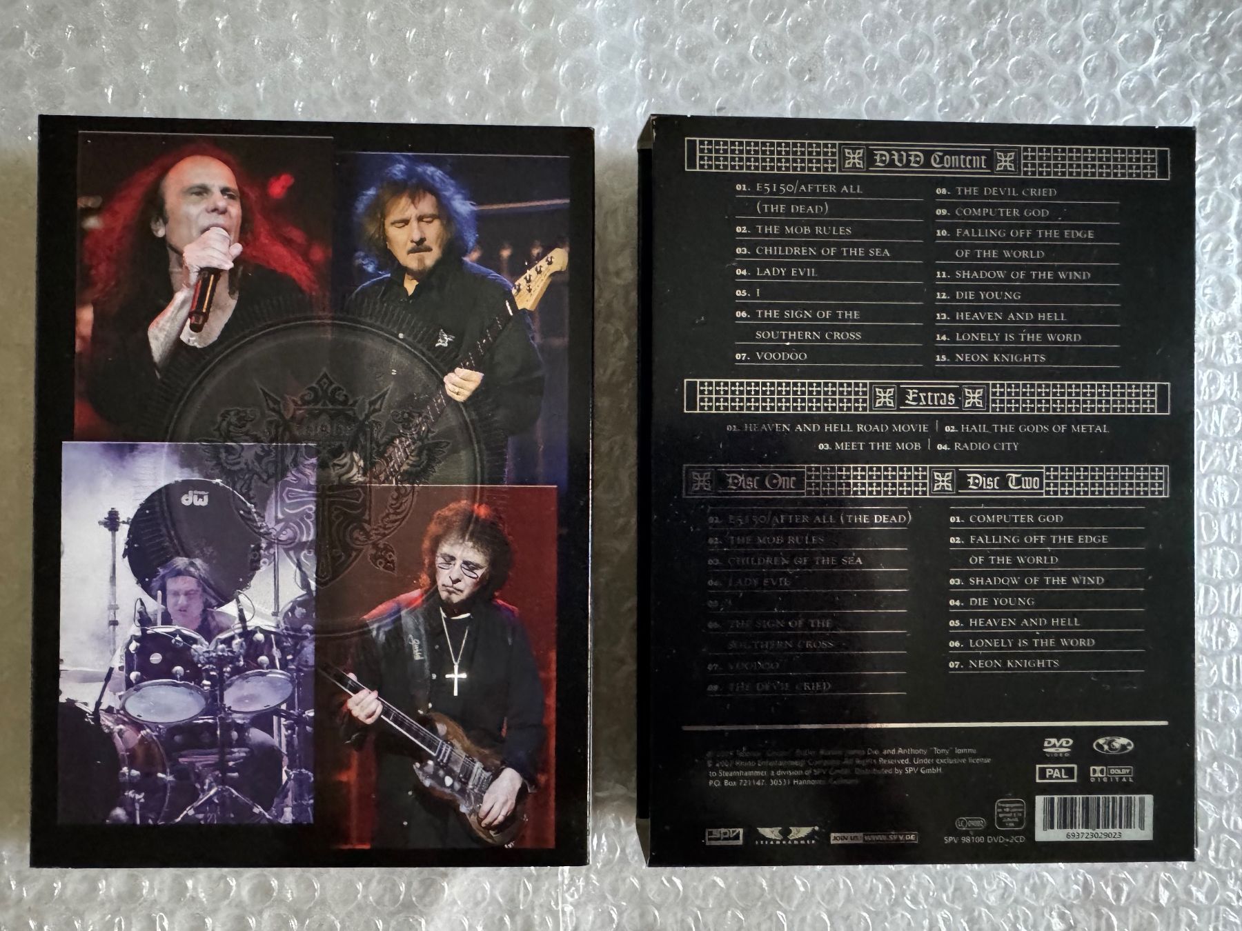CD: Heaven & Hell (Black Sabbath) - 2CD & DVD Box Deluxe Edition – Nuovo (secondo la descrizione) da Duggingen venduto da Kisha010 5