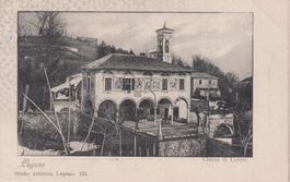AK Chiesa di Loreto Lugano 1901