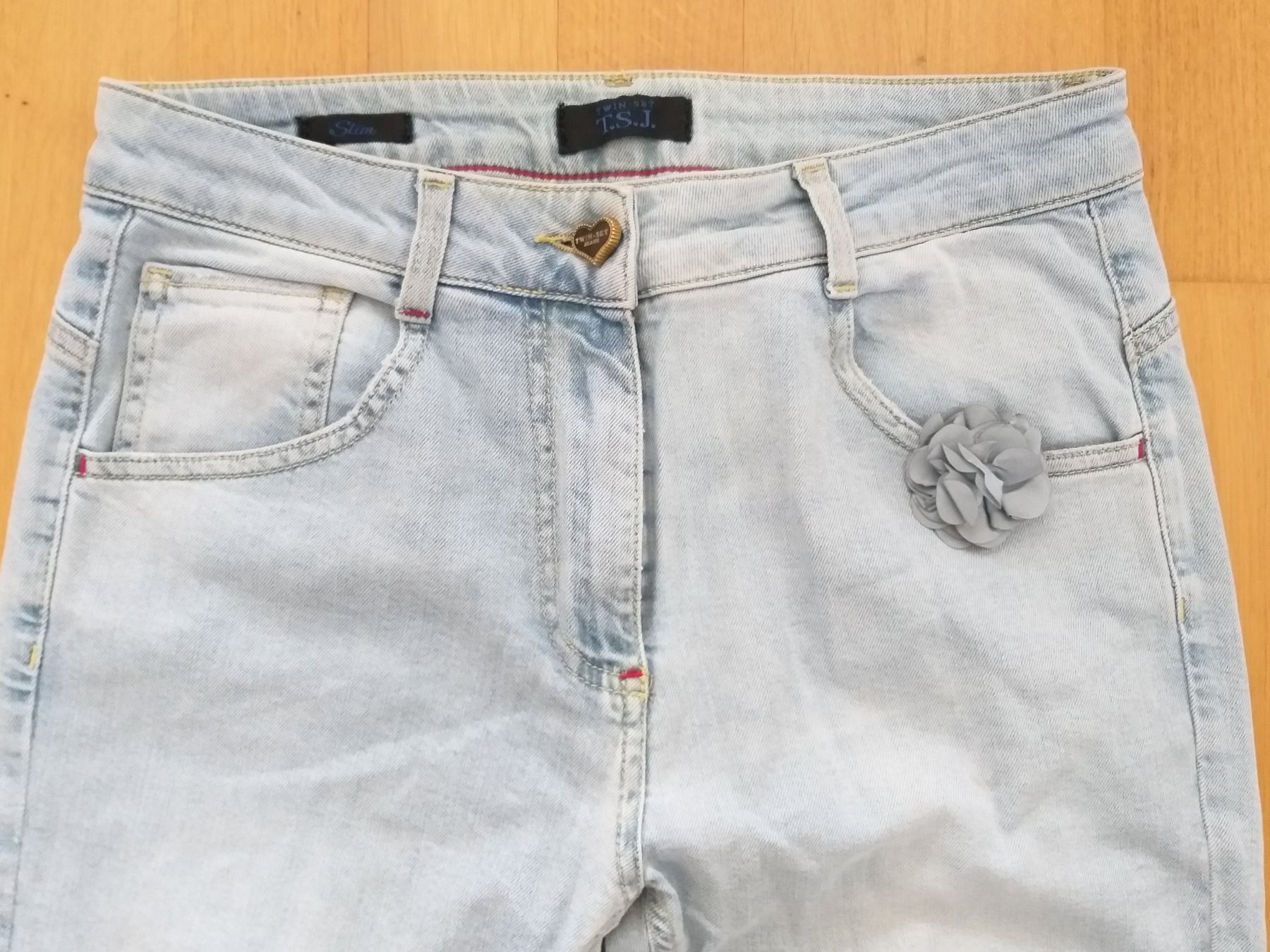 Twinset Jeans: TWIN-SET SIMONA BARBIERI Jeans SLIM taille / Grosse 27 – Usato da Cossonay-ville venduto da Super-Price-Quality 1