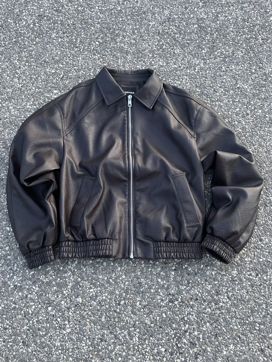 Bershka Giacche: Bershka lederjacke – Nuovo (secondo la descrizione) da Obersteckholz venduto da Uhren_Haendler 1