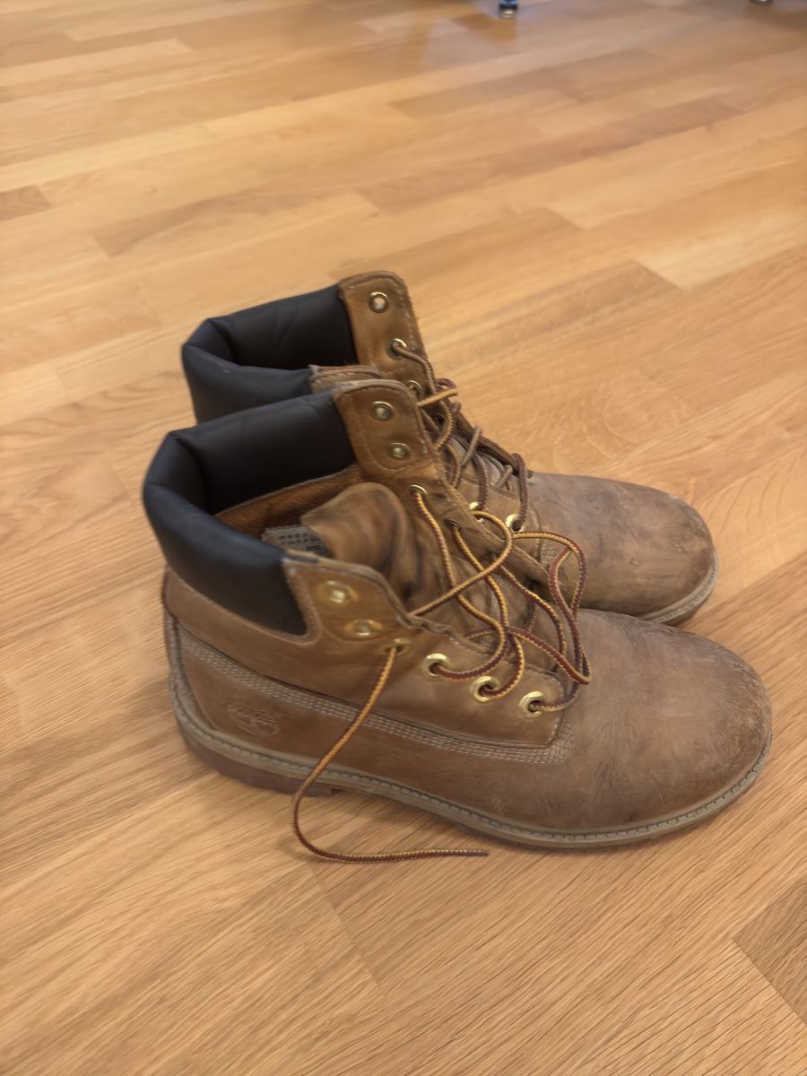 Herrenschuhe: Timberland Brown Lether Boots – Gebraucht aus Winterthur von 3mi_2kpf