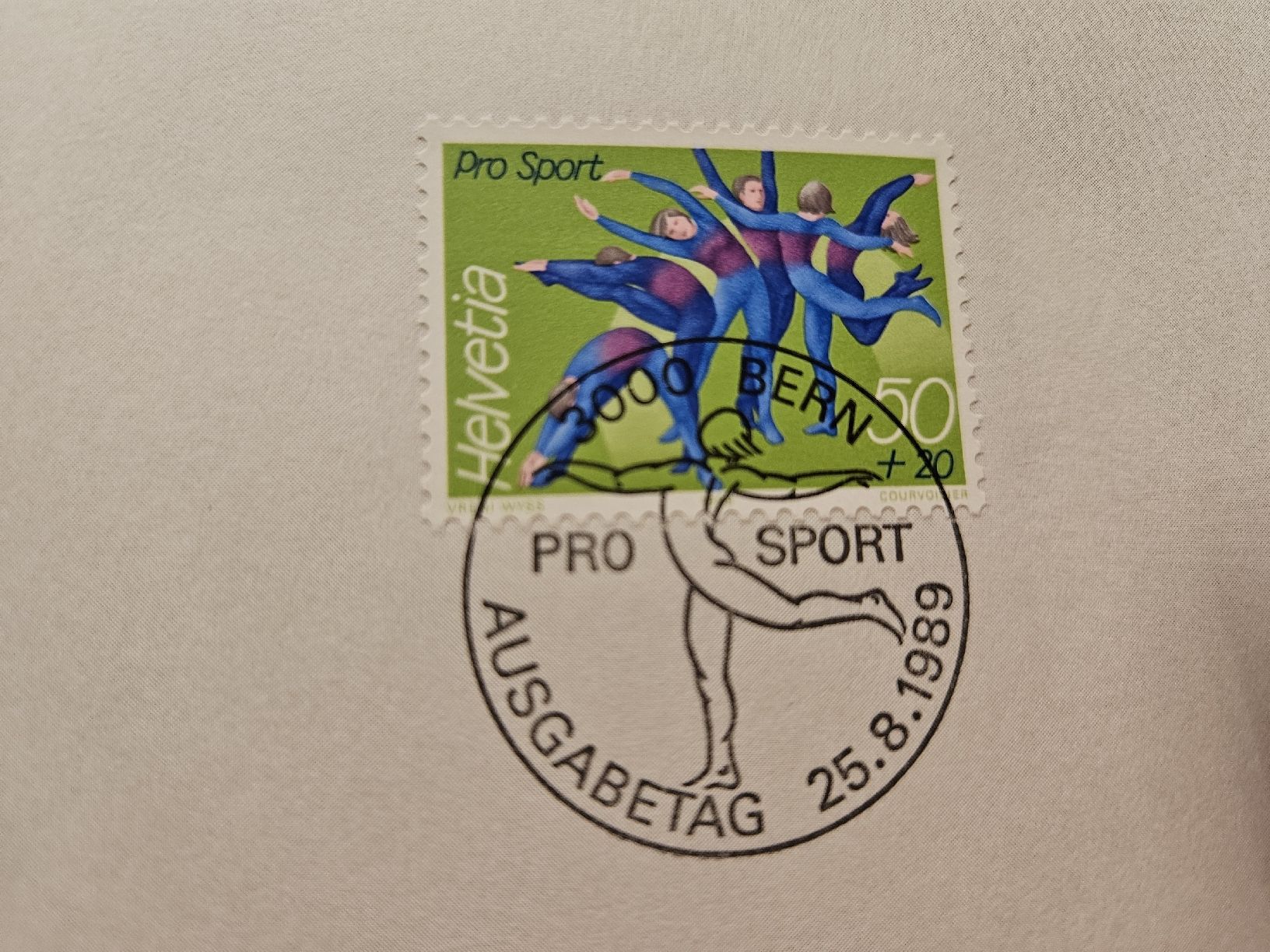 Tutti i francobolli: Sondermarke Pro Sport mit Couvert – Nuovo e nell'imballaggio originale da Chur venduto da Kohla1980 1