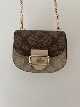 Coach Morgan Card Case On A Chain