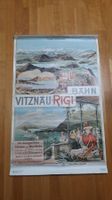 Vitznau Rigibahn Plakat 1979 Nachdruck
