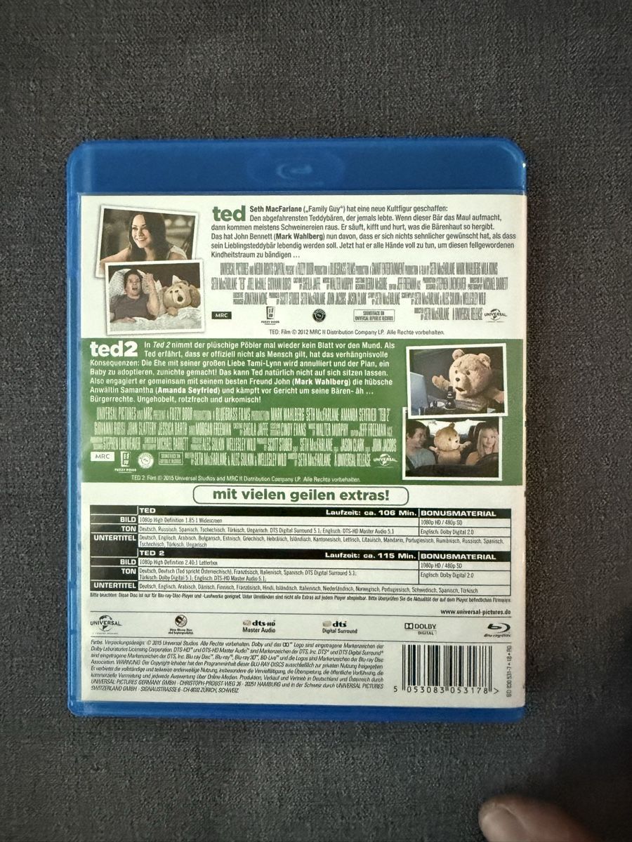 Alle DVDs: Ted 1 & 2 – Gebraucht aus Schinznach-Dorf von Young_Bash17 1