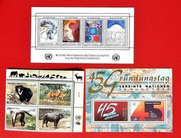 UNO WIEN ÖSTERREICH BLOCK 1986** 1990** 2004** POSTFRISCH