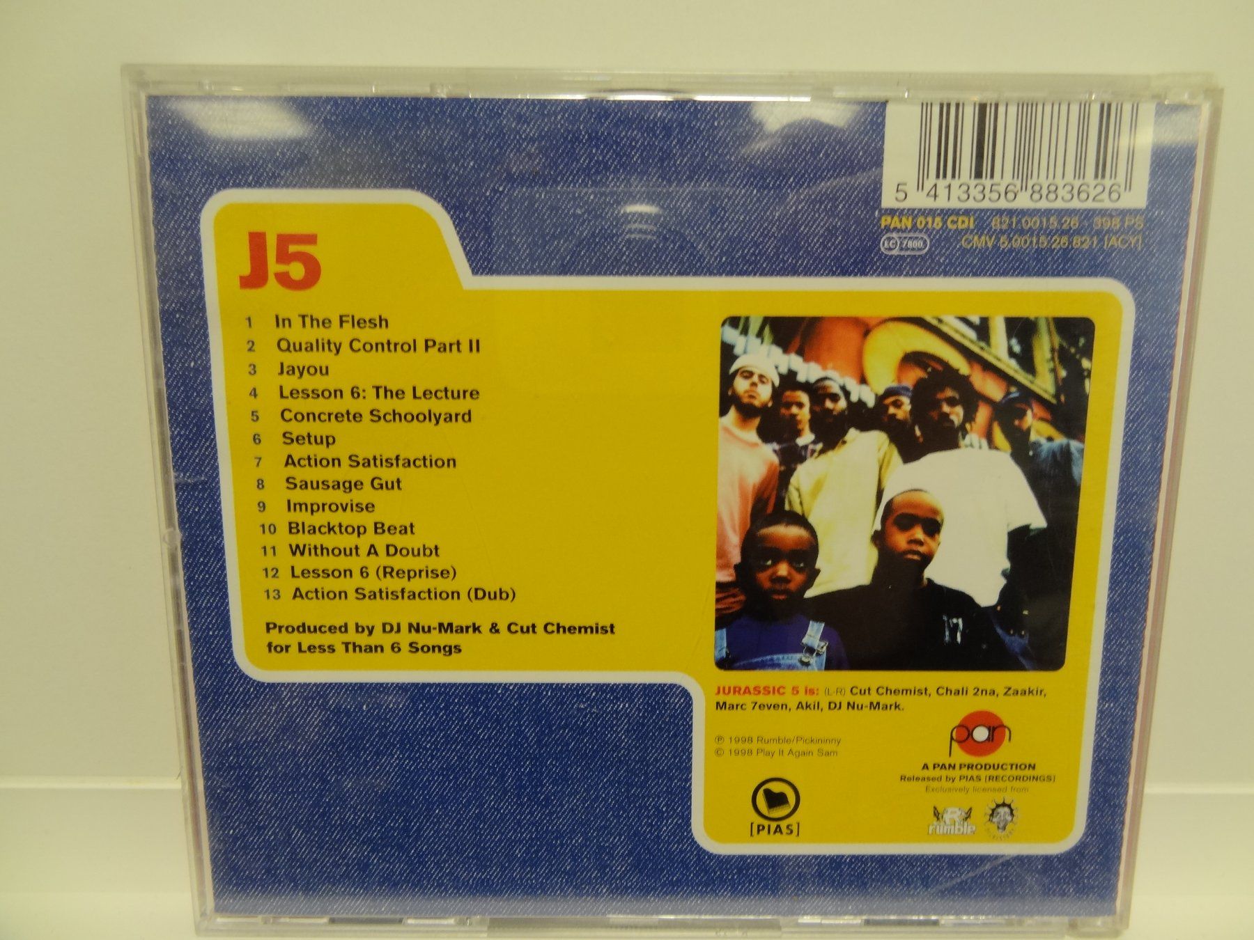 CDs: Jurassic 5 - Quality Control - CD - Hip Hop Klassiker! – Gebraucht aus luzern von musicandart 1