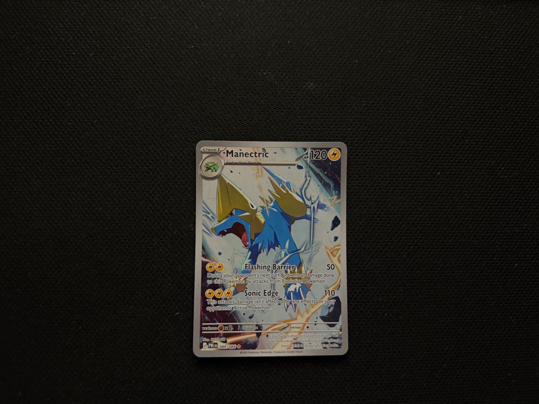Pokémon Cartes à collectionner: Manectric 089/084 – D'occasion à Zürich par mountainwizard00