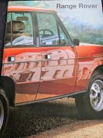 Range Rover 3.5 2 Door  4 Door  Prospekt ca 1981 xb