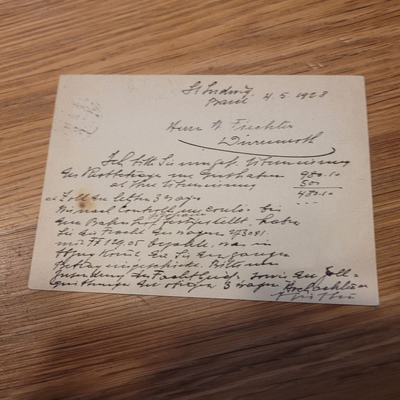 Ansichtskarten: GS Einsiedeln Basel 1928 – Gebraucht aus Biel/Bienne von Destockweb 1