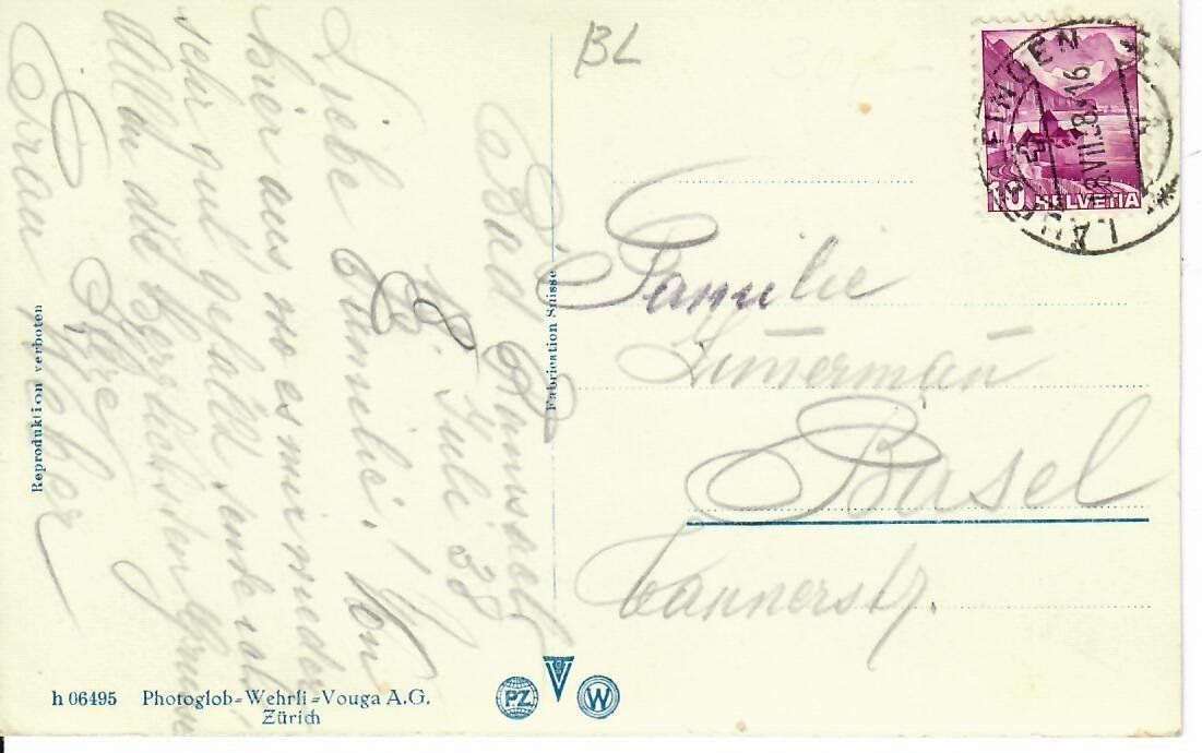 Cartoline postali: Soolbad und Kurort Ramsach – Usato da Hochdorf venduto da Ziegel-16 1