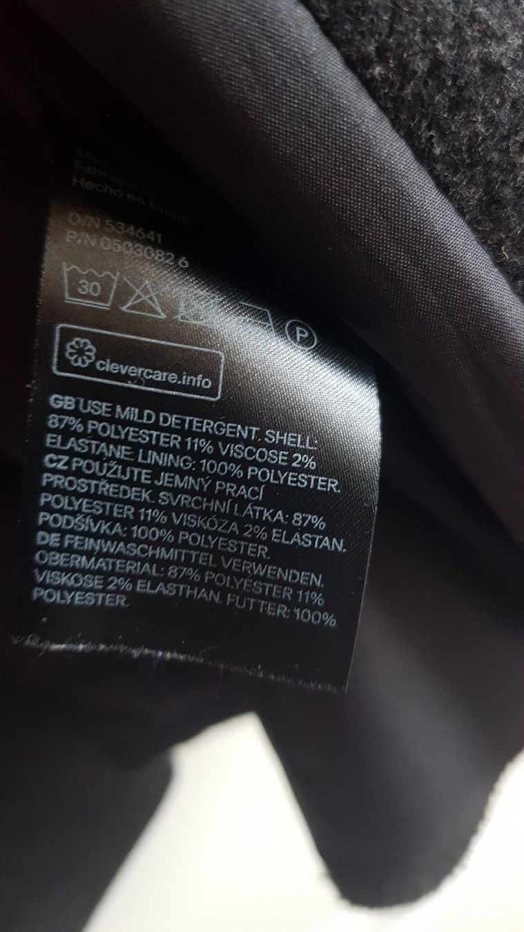 Giacche: Zweireihige Jacke Gr S Dunkelgrau – Usato da Menznau venduto da Valinor 5