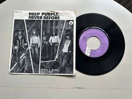 DEEP PURPLE tolle Never before Single 70's Rock Kult Top