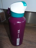 Gourde Quechua aluminium 0.6L violette.