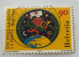 CH Briefmarken mit Gestempelt   