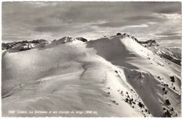 Leysin Berneuse mit Skilift Aï-Berneuse